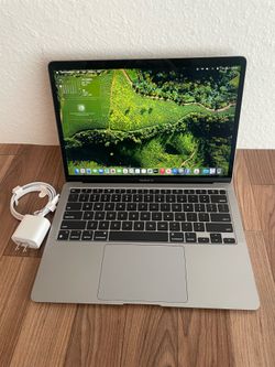 MacBook Air 13 (M1 chip / Latest OS 26 Tahoe) 8GB Memory Good Laptop (100% Battery )