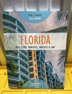 Florida Real Estate Principles Practices & Law 42nd Edition Crawford Dearborn