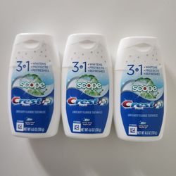 3 Crest Plus Complete Toothpaste 4.6oz