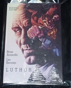 Lex Luthor Hardcover Superman Hero Villian Man Of Steel DC Comic Book Story