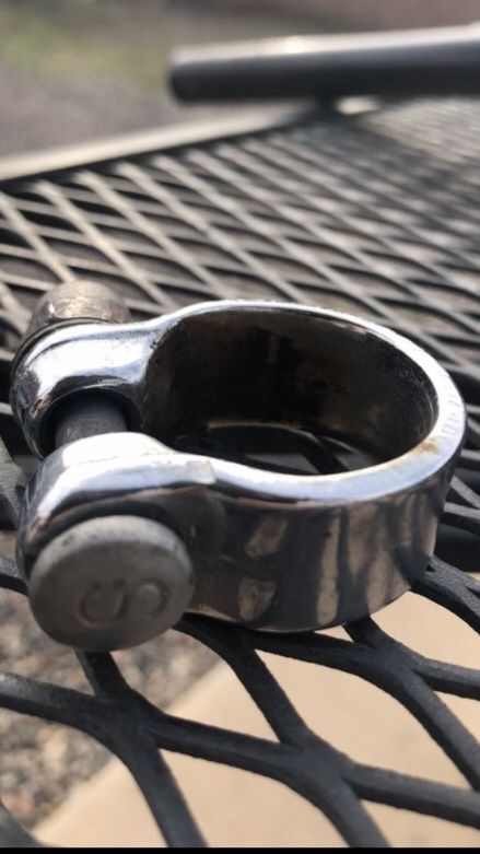 SCHWINN SCRAMBLER SEAT POST CLAMP VINTAGE