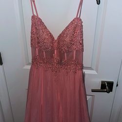 Pretty Pink Prom Dress