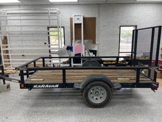 Karavan Single Axle Utility Trailer