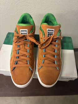 Puma x Minecraft Suede Low-Top Sneakers