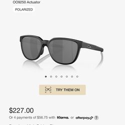 Oakley Actuator Shades Sunglasses 