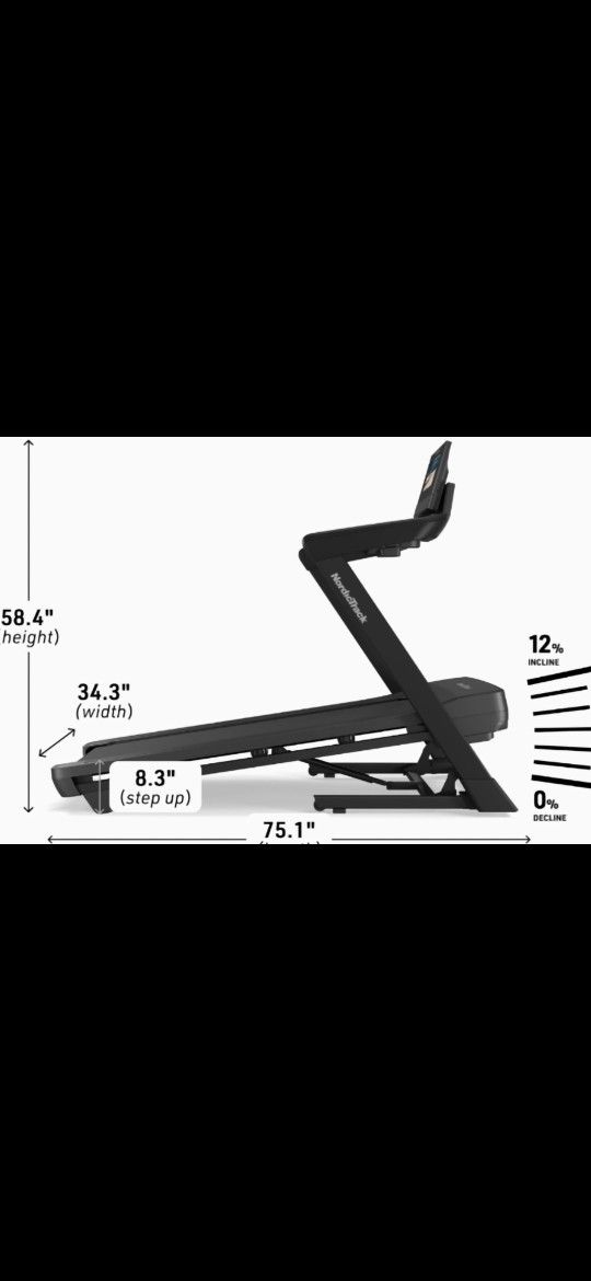 NordicTrack T Series 9 Treadmill & 10" Pivot HD Touchscreen & iFIT Pro Boast Technology New