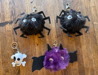 Halloween Keychain Charm Set of 4 $5