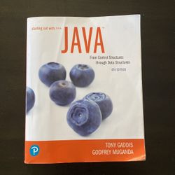 Java From Control Structures Through Data Structures
