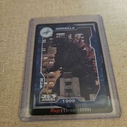 Godzilla 1999 card trade for 1954 card