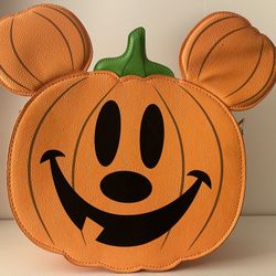 Pumpkin Mickey Head Lounge-fly Backpack