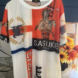 Sasuke 1984 Graphic Mesh T-Shirt M