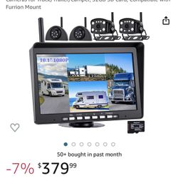 10.1" Wireless Backup Camera System