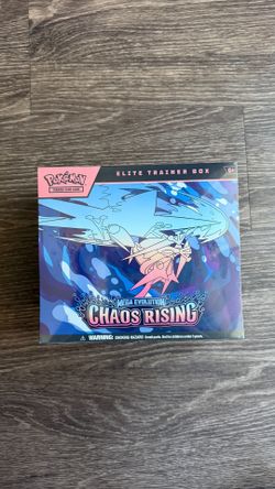 Chaos Rising Elite Trainer Box Pokemon