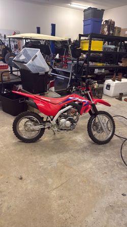 Honda CRF Dirt Bike 125 four stroke