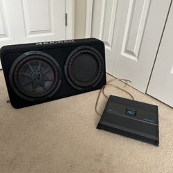 Kicker Subs With ATG Amp