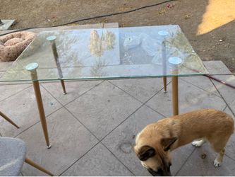 Glass table