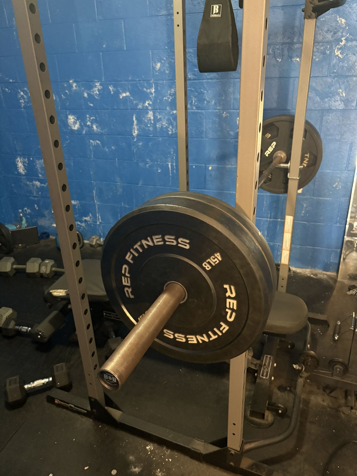 Weights Set With Treadmill