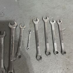 13 piece Craftsman wrenches
