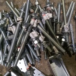 10 Inch Galvanized  Anchor Bolts  20 Pieces Available $4 Each
