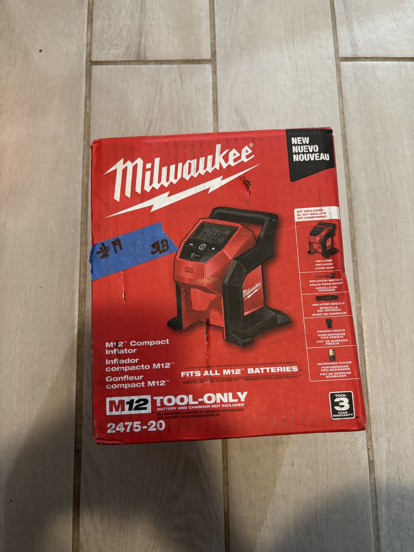 M12 Inflator