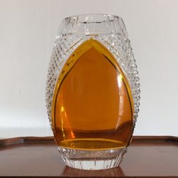 Vintage  Diamonds Cut Crystal Vase - Limited edition 2674/5000 