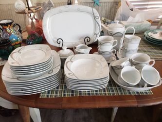 Dinnerware - Fine China from Joseph Sedgh.  46 Pcs
