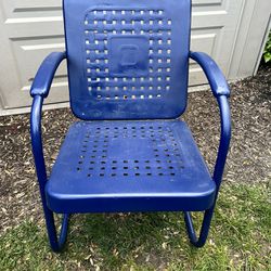 Vintage Metal Patio Chair