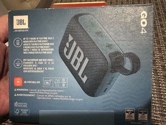 JBL GO4 Portable Speaker