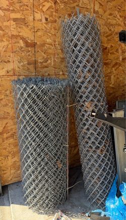Galvanized Chain Link Fence Rolls – 4 Ft & 6 Ft Tall