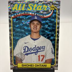 2024 Topps Baseball All-Stars 35th Anniversary Foilboard Shohei Ohtani 🥎