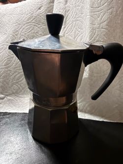 Vintage Italian G.A.T. Moka Pot & Stainless Steel Espresso Set – Made in Italy