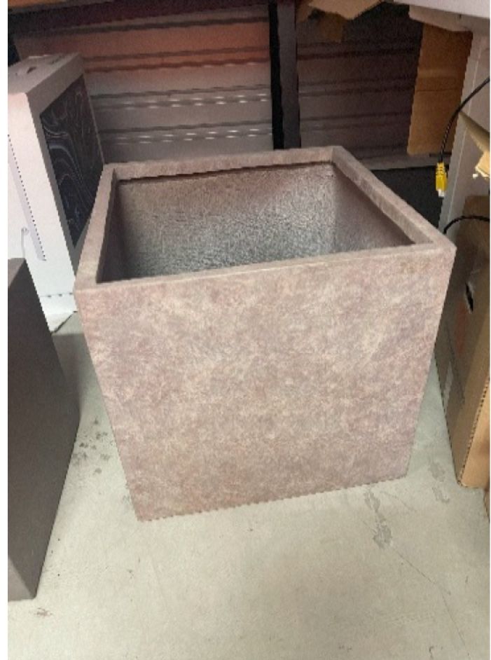 Large Square Concrete Planter
