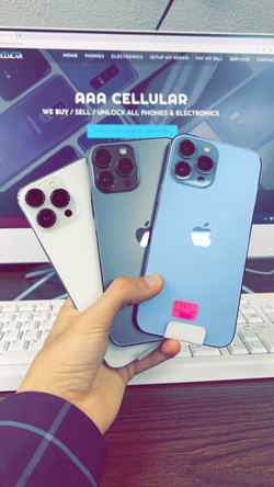 Apple 𝚒𝙿𝚑𝚘𝚗𝚎 13 Pro Max 256GB / 128GB | $50 Down And Take It Home!