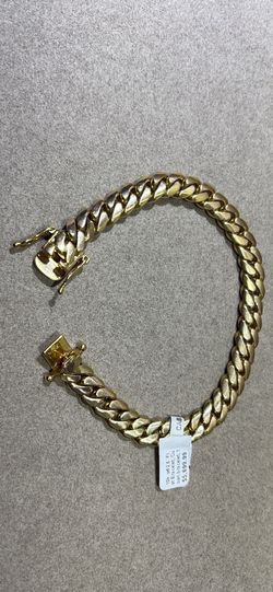 Gold Cuban bracelet