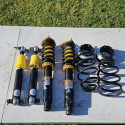 04-08 Mazda 6 Yellow Dynamic Pro Sport Coilovers
