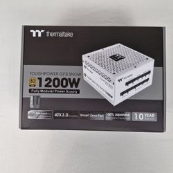 Thermaltake Toughpower GF3 Snow 1200W - TT Premium Edition Power Supply (PSU)