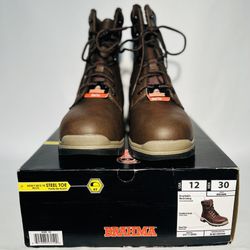 Brahma Steel toe Men's Vertex Work Boots Size 12