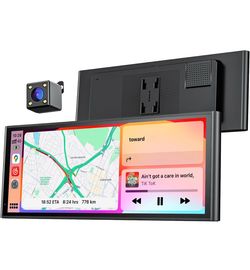 9.26" Carplay Screen for Car, Wireless Portable Car Play Screen for Apple Carpla