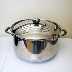 Royal Prestige 20 Quart 9-Ply Stainless Steel Stock Pot
