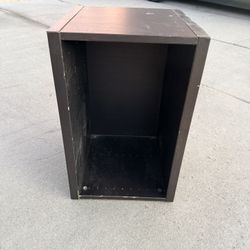 IKEA Besta Black Hanging Shelf (LxWxH: 15.5” x 15” x 24”)