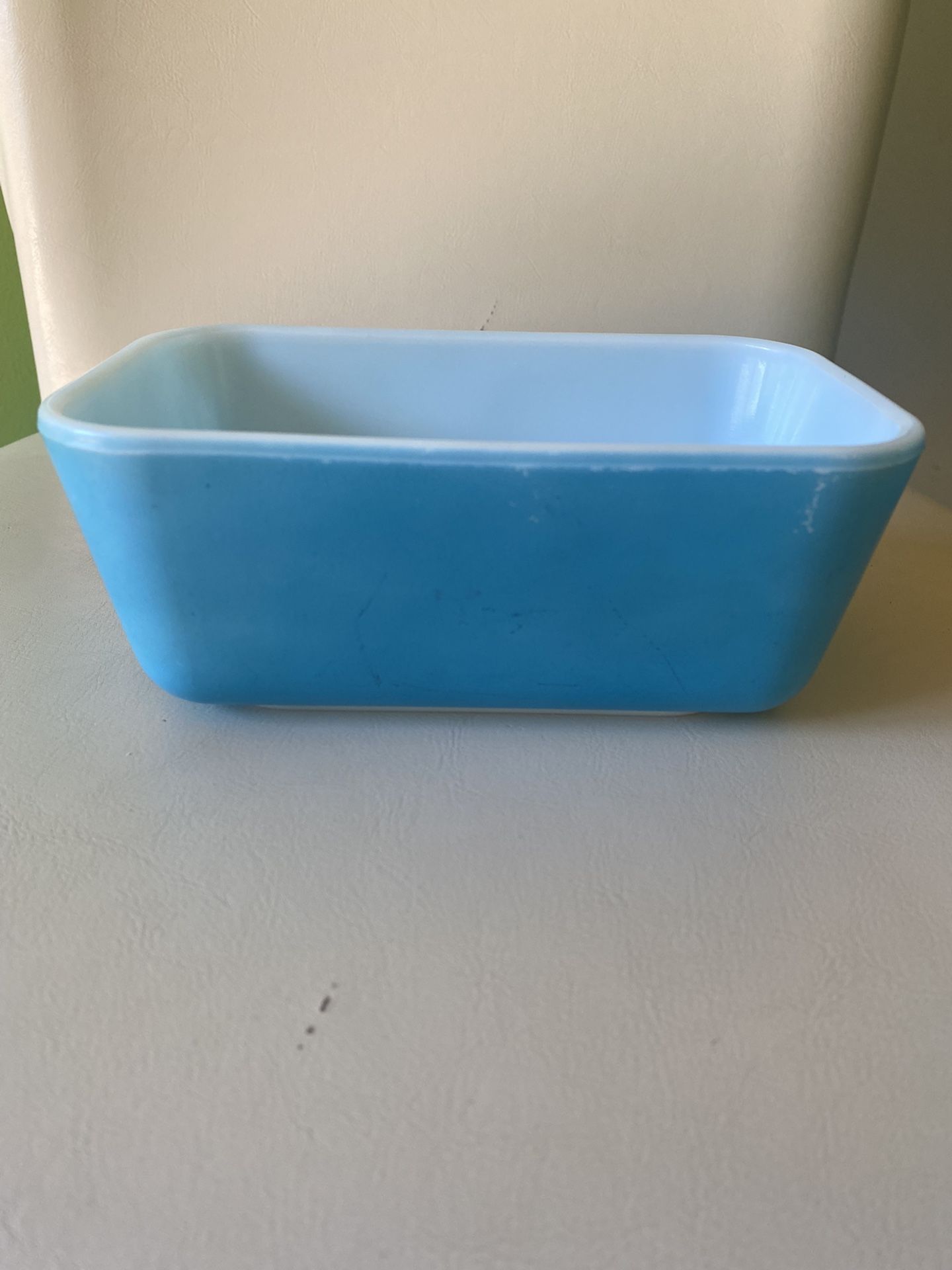 Vintage Blue Pyrex Dish