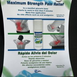 Pain Relief Lotion