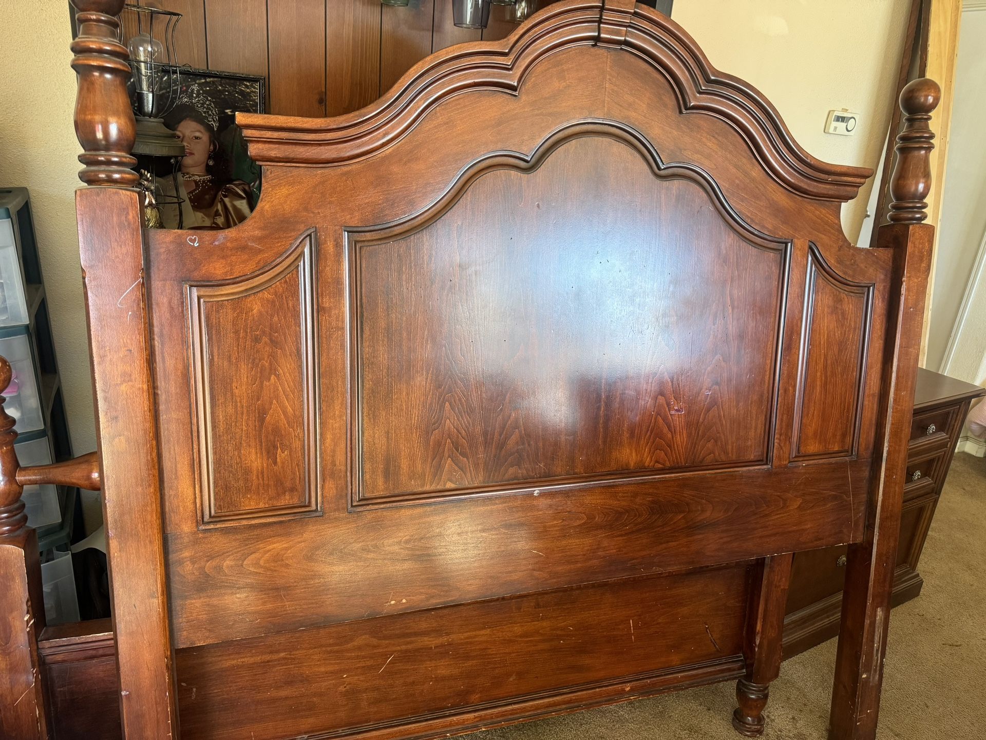Bed Frame And Mattress
