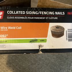 Collated Siding/Fencing Nails