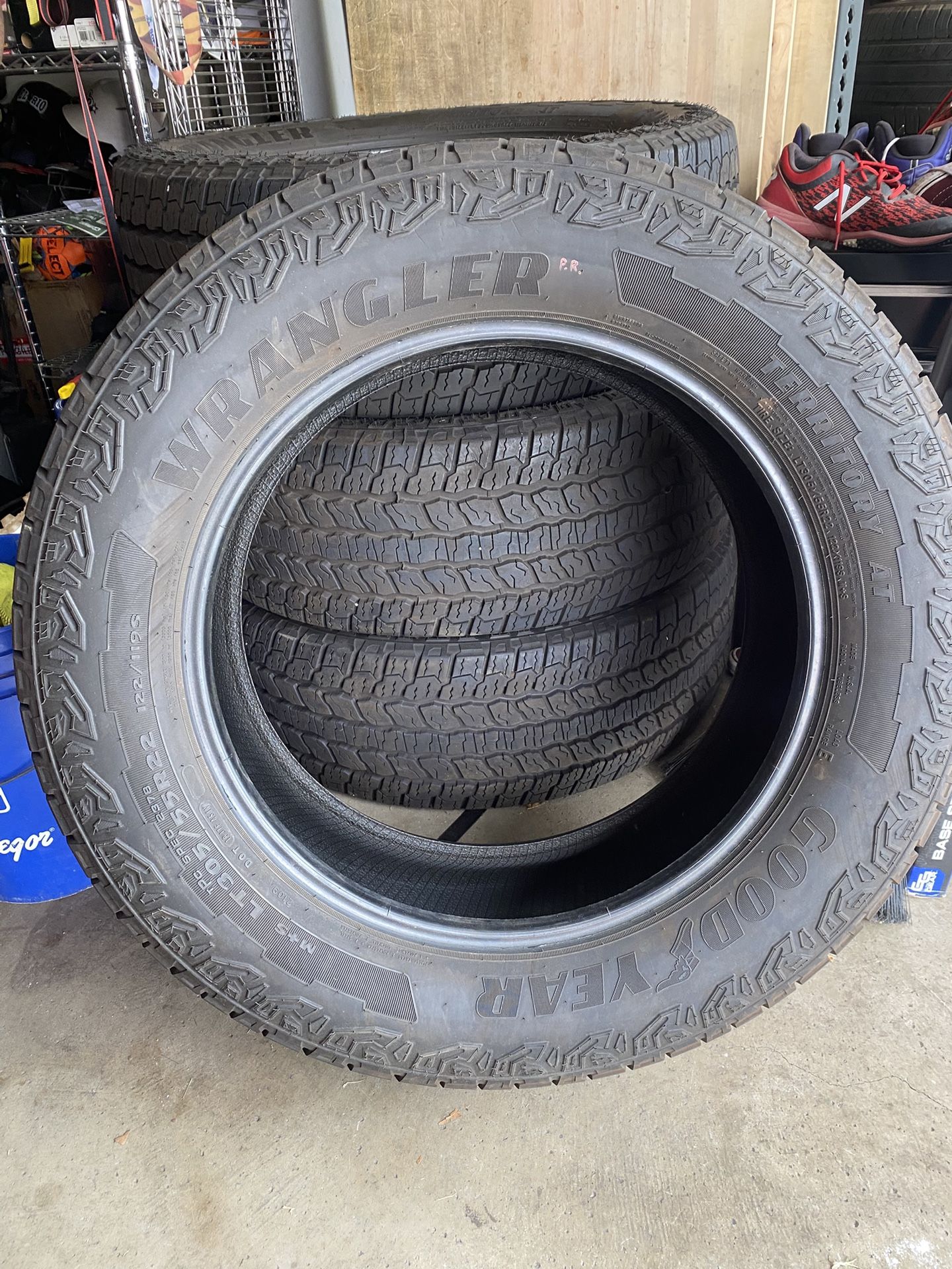 Goodyear Wrangler 22” Tires