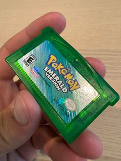 Pokémon Emerald Version for Game Boy Advance — authentic, tested, and fully working!