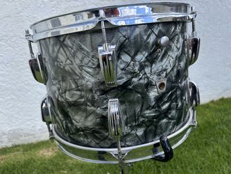 Ludwig WFL Drums 13x9 Tom 1940’s Black Diamond Pearl