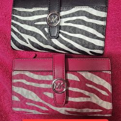 Michael Kors Zebra Wallets
