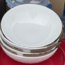 Princess house set de 4 Platos para sopa Nuevos en caja 📦