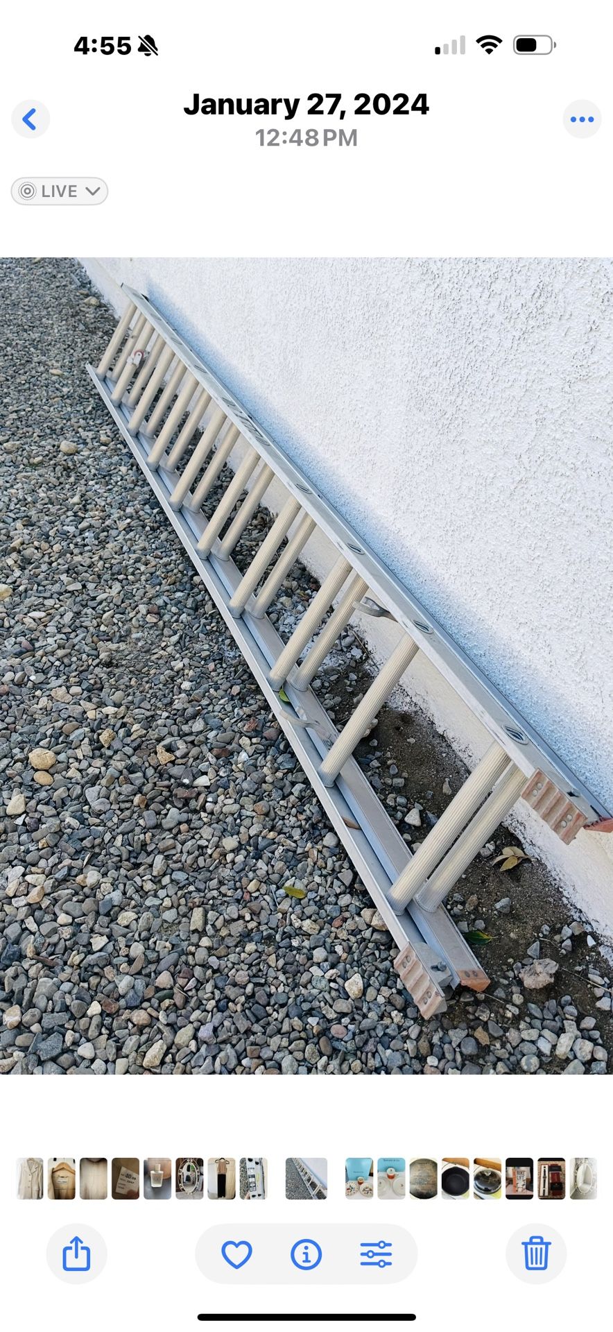 20 FOOT LADDER